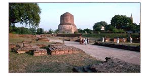 Sarnath Stupa Grounds