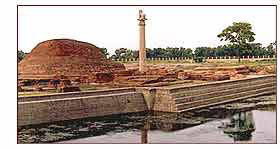 Ashoka Pillar,Vaishali Bihar