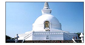 World Peace Buddhist stupa 