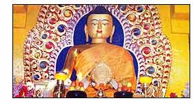 Buddha at Dharamshala