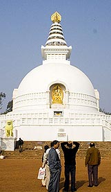 Japanese Stupa at Rajgir