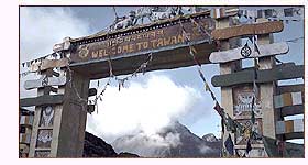 Tawang Gompa Entrance Gate
